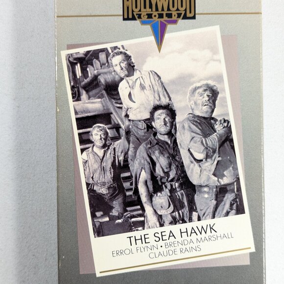3/$15 The Seahawk (1940) with Errol Flynn Hollywood Gold VHS tape - Picture 6 of 7